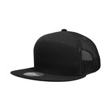 Decky 1133 7 Panel High Profile Structured Cotton/Poly Blend Trucker Hat