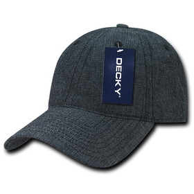 Custom Decky 117 6 Panel Low Profile Relaxed Denim Dad Hat