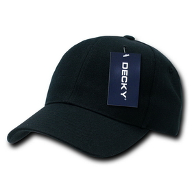 Decky 207 6 Panel Mid Profile Structured Acrylic/Polyester Cap