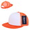 Decky 224 5 Panel High Profile Structured Two Tone Foam Trucker Hat