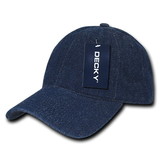 Decky 235 6 Panel Low Profile Relaxed Denim Cap