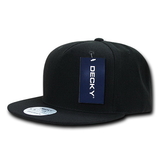 Decky 333 5 Panel High Profile Structured Acrylic/Polyester Snapback Hat