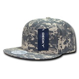 Decky 360 6 Panel High Profile Structured Ripstop Snapback Hat
