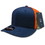 Navy / Orange