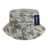 Decky 461 Relaxed Tropical Buckets Hat