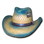 Decky 522 Sea Breeze Raffia Cowboy Hat, Natural