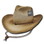 Decky 525 Paper Straw Cowboy Hat, Glazed