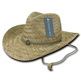 Lunada Bay 526-NAT Straw Cowboy Hat