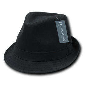 Lunada Bay 553 Basic Poly Woven Fedora Hat