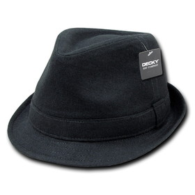 Decky 555 Melton Fedora Hat