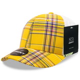 Decky 6017 6 Panel Mid Profile Structured Plaid Trucker Hat
