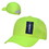 Decky 761 6 Panel Low Profile Structured Neon Cap