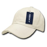 Custom Decky 860 6 Panel Low Profile Relaxed Vintage Polo Fitted Hat