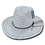 Lunada Bay L005 Style W Paper Braid Hat, White