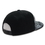 WHANG W81-BLKBLK Compton University Snapback Hat , Black 2