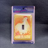 Liberty Hardware Wall Plate Hen Single Switch