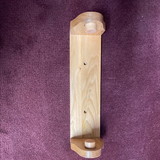 D. Lawless Hardware Melard Solid Oak Paper Towel Holder