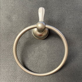 Liberty Delta Apple Towel Ring Pearl Nickel