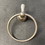 Liberty Delta Apple Towel Ring Pearl Nickel