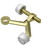 Wessel Hinge Pin Door Stop - Satin Brass - Adjustable 850600-54251-2