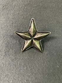 D. Lawless Hardware Large Star Knob Bright Pewter