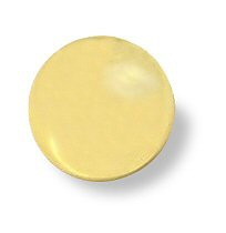 Amerock 1-1/4" Plastic Ball Knob Polished Brass