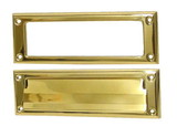 Amerock Solid Brass Mail Slot - Seal-Tight Spring 8 3/4