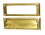 Amerock Amerock Solid Brass Mail Slot  - Seal-Tight Spring 8 3/4" x 3" AM-5346MAIL