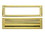 Amerock Large Amerock Solid Brass Mail Slot 13" X 3-5/8" AM-5362