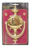 Amerock Door Knocker Solid Polished Brass 8"