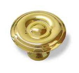 Amerock Solid Brass Allison 1-1/8