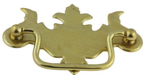 Amerock 3" Stamped Bail Pull Distressed Polished Brass
