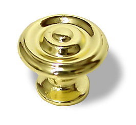 Amerock 1-1/8" Concentric Knob Polished Brass