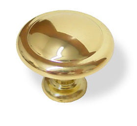 Amerock 1-1/4" Traditional Knob - Polished Brass