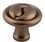 Amerock 1-1/4" Ying-Yang Knob Weathered Copper