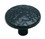 Amerock 1-1/4" Hammered Knob Black