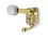 Amerock Coat Hook Door Stop Brass Plated AM-BP3461-3