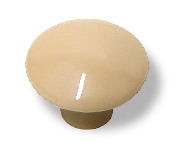 Amerock 1-3/8" Round Ceramic Knob Almond