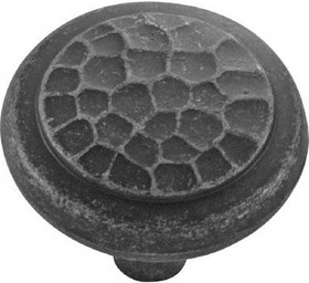Hickory Hardware 1-1/4" Arts and Crafts Knob Antique Pewter