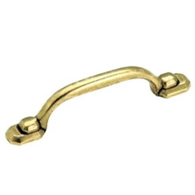 Amerock BP171LB (25-Pack) 3" Arch Footed Pull Light Brass