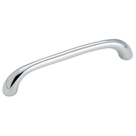 Amerock BP1970-26 (10-Pack) 3-3/4" Solid Brass Wire Pull Polished Chrome