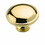 Amerock BP53015-3 (25-Pack) 1-1/4" Knob Polished Brass