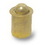 D. Lawless Hardware Bullet Catch 3/8" Diameter Brass Plated Steel - BULLET ONLY - No Strike