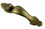 Continental Brass 3" Verticle Door Pull With Thumb Grip Antique Satin Brass
