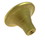 Continental Brass 1-1/8" Original File Drawer Utility Knob Solid Brass