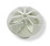 Liberty Hardware 1-3/8" Flower Design Glass Knob Clear