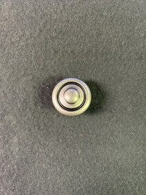 D. Lawless Hardware 1-3/16" Round Button Knob Old Iron