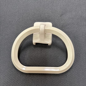 D. Lawless Hardware Ivory Ceramic Towel Ring