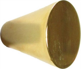 D. Lawless Hardware 3/4" Mid-Century Modern Knob Cast Brass