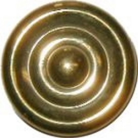 D. Lawless Hardware 1" Sheraton Style Turned Knob Polished Brass